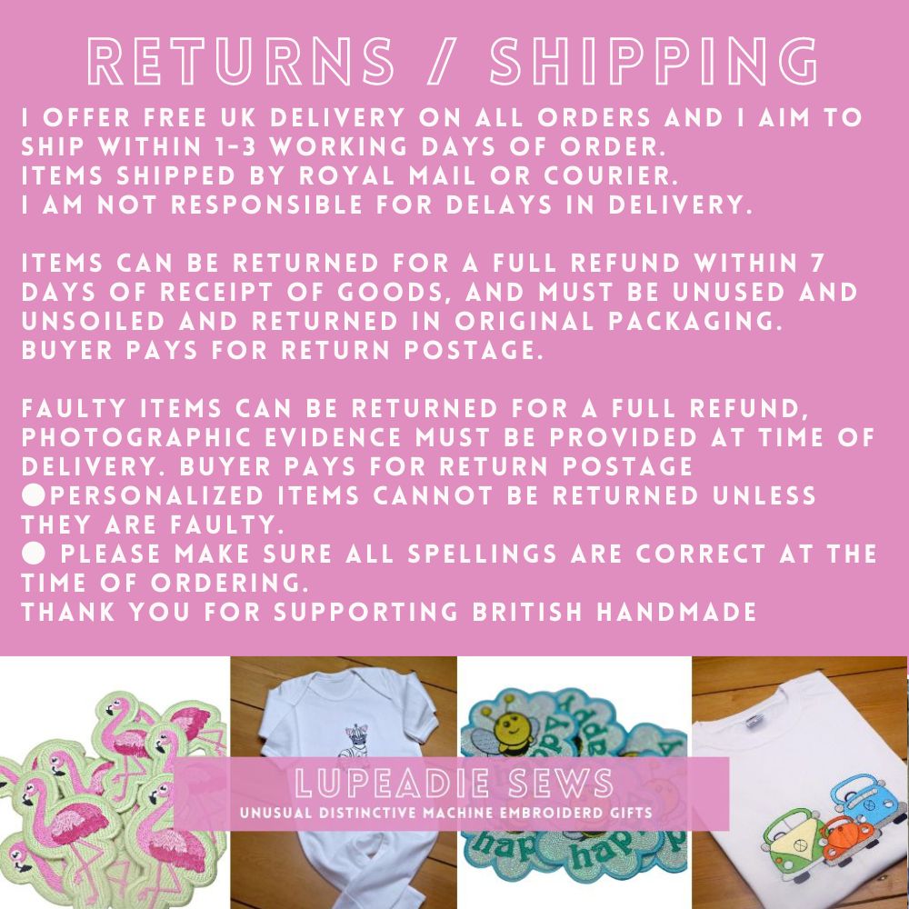 Flamingo Gifts | Iron on Flamingo Patchs