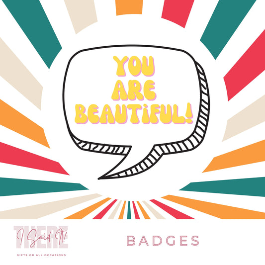 affirmation quote badge