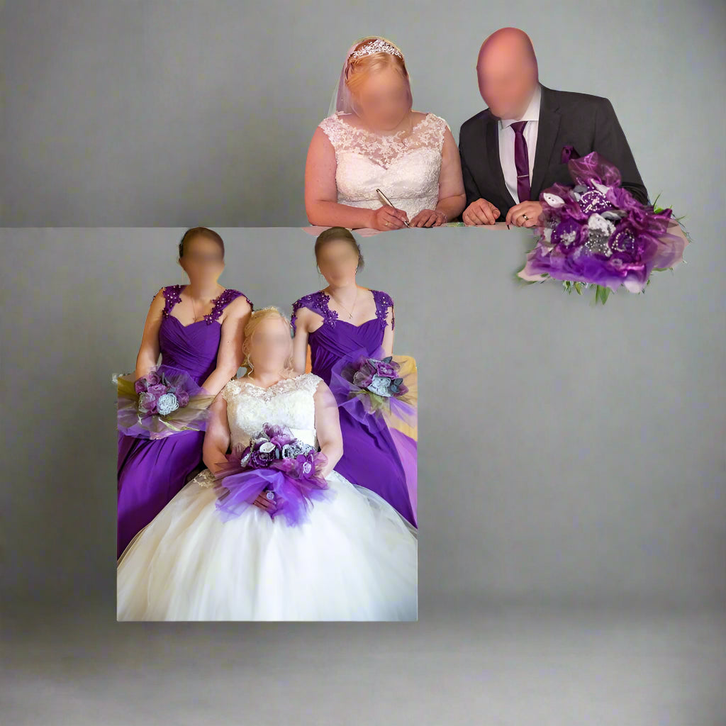 artificial bridal bouquet