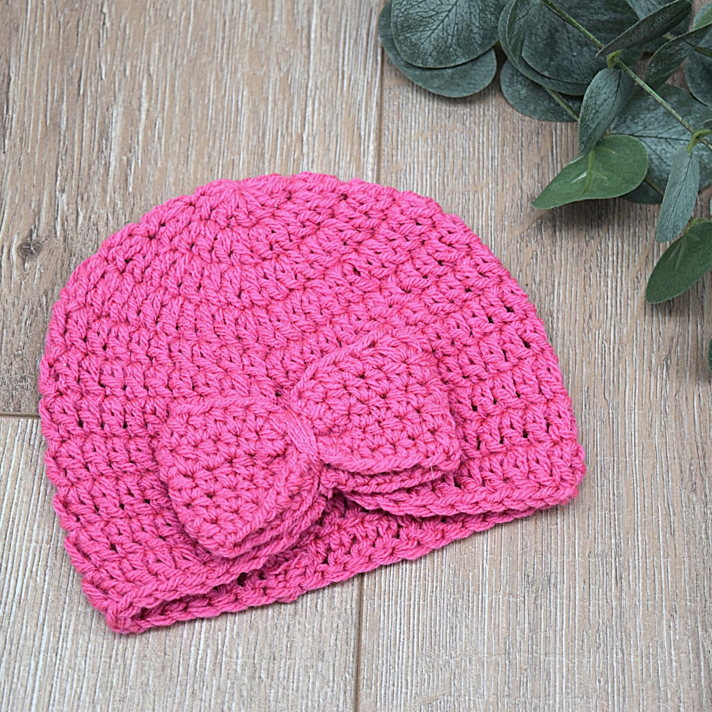 knitted baby turbans