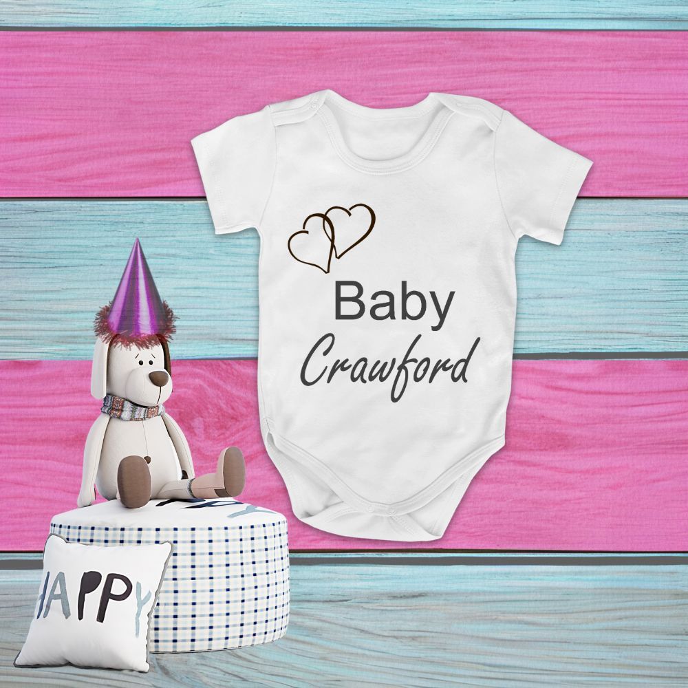 Personalised Babygrow | Personalised Baby Clothes