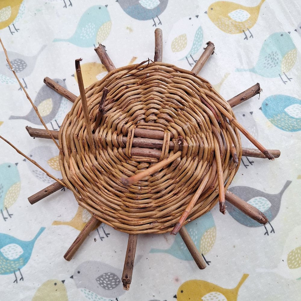 Handmade Willow Berry Basket – Woven Foraging Basket