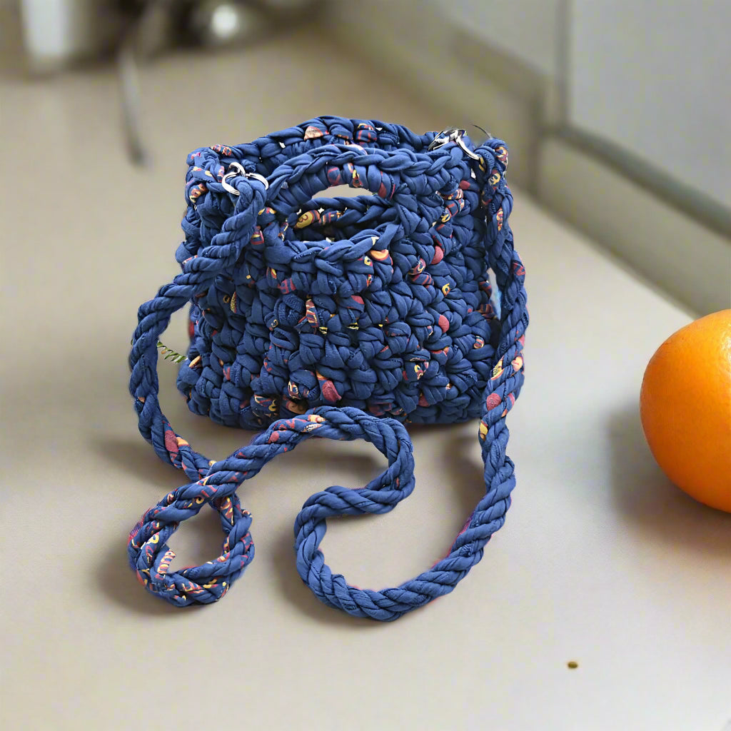 crochet shopper bag
