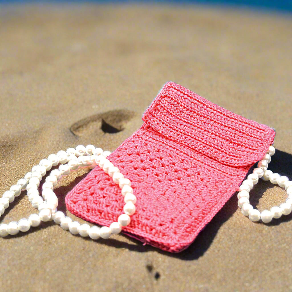 crochet phone bag