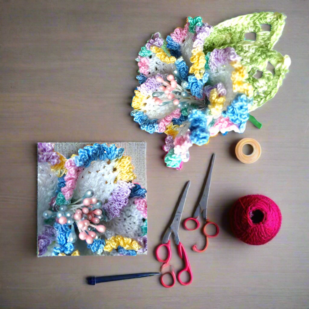 cute crochet flowers
