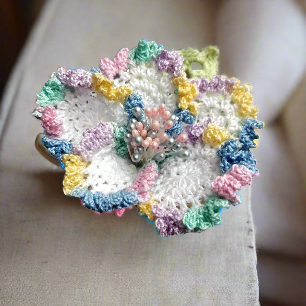 cute crochet flowers