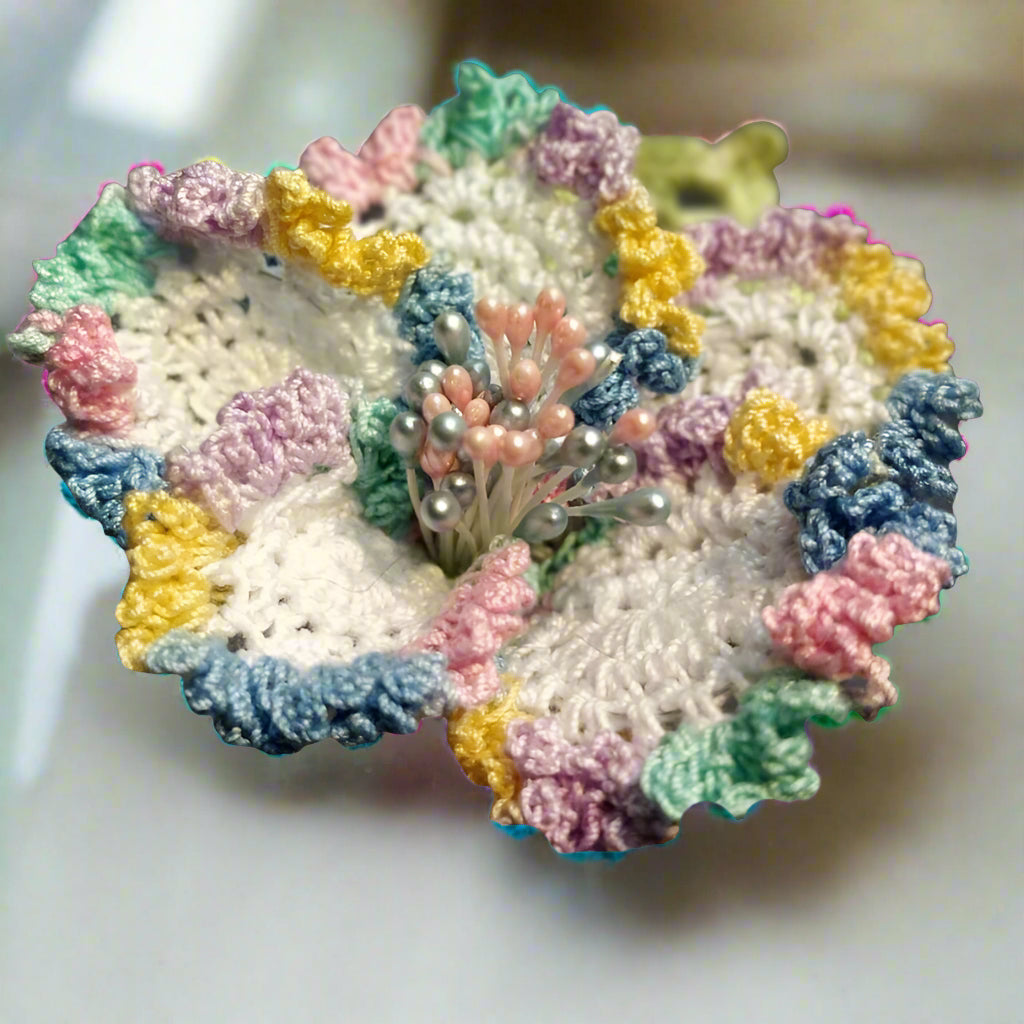 cute crochet flowers