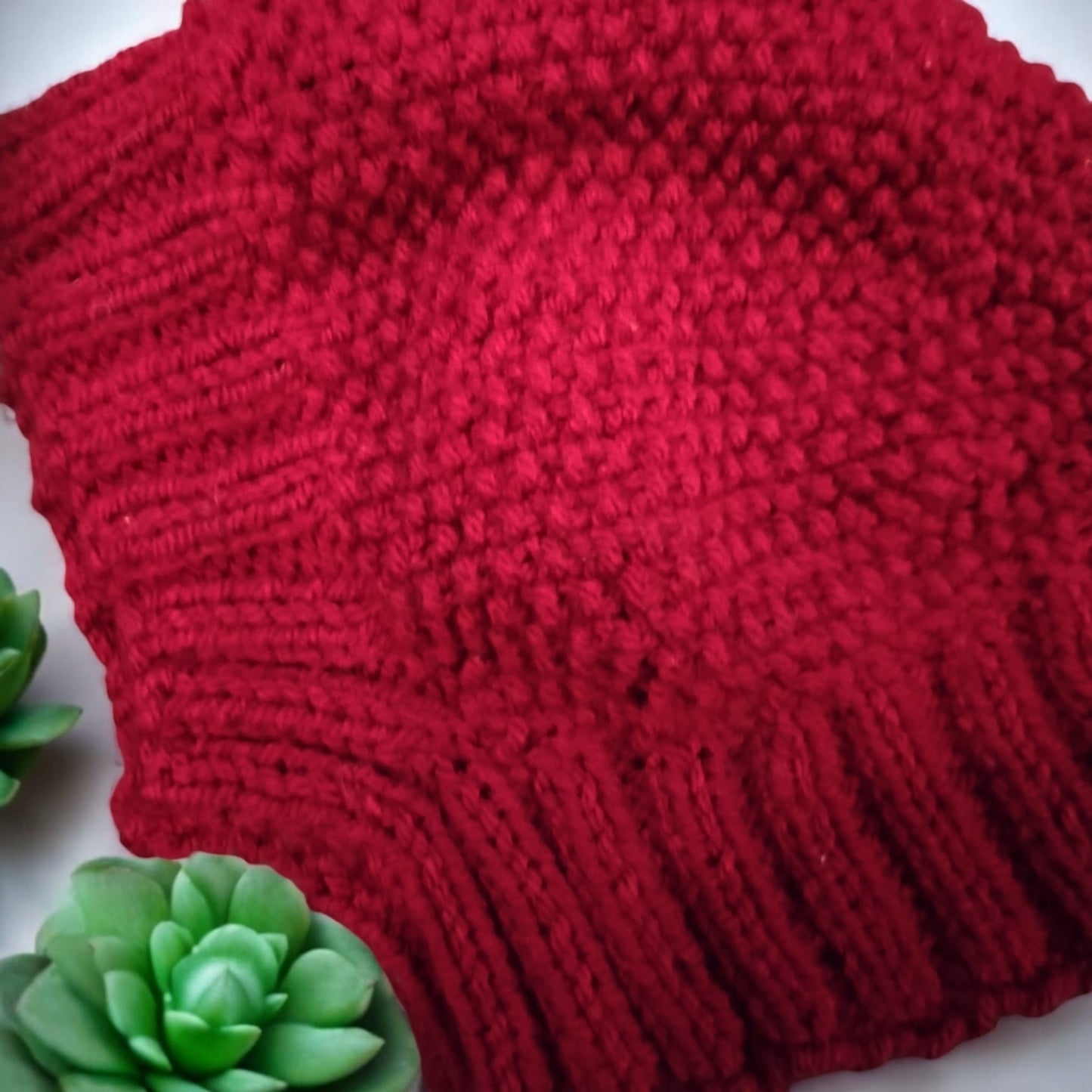 knitted dog balaclava