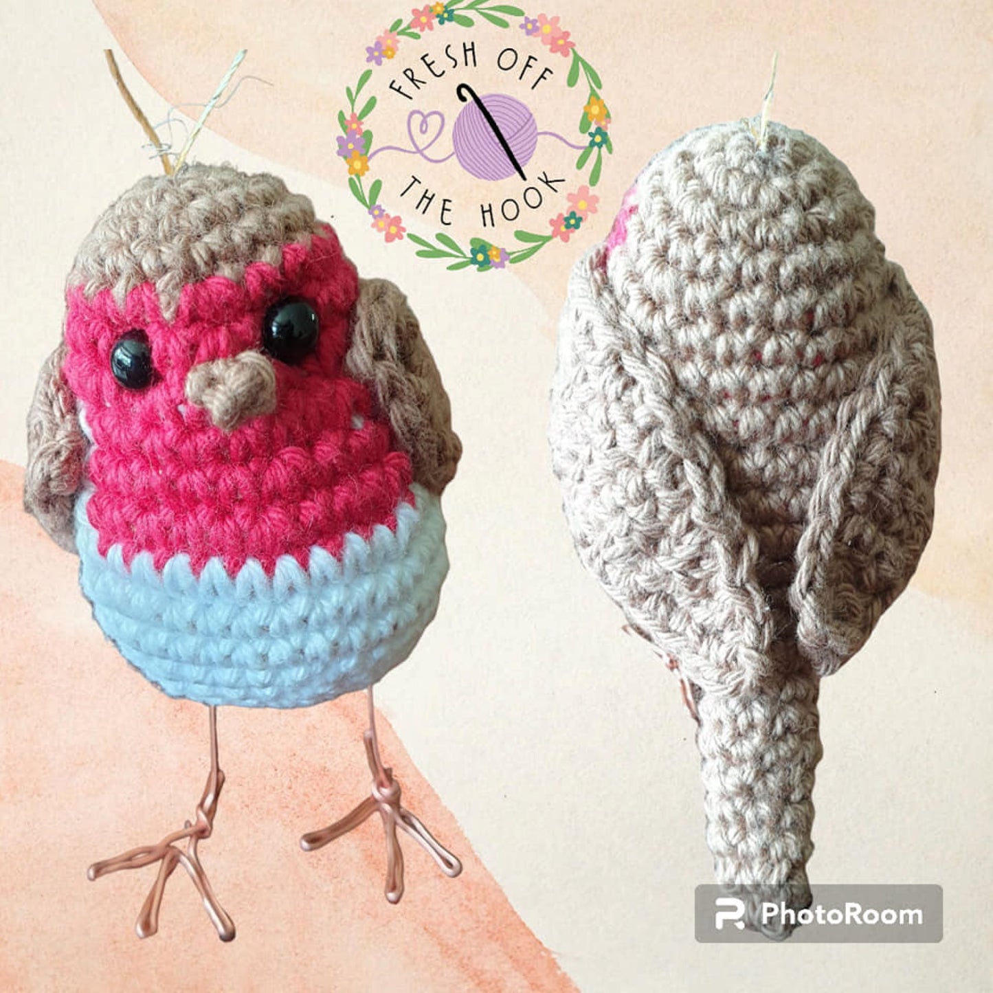 crochet-robin