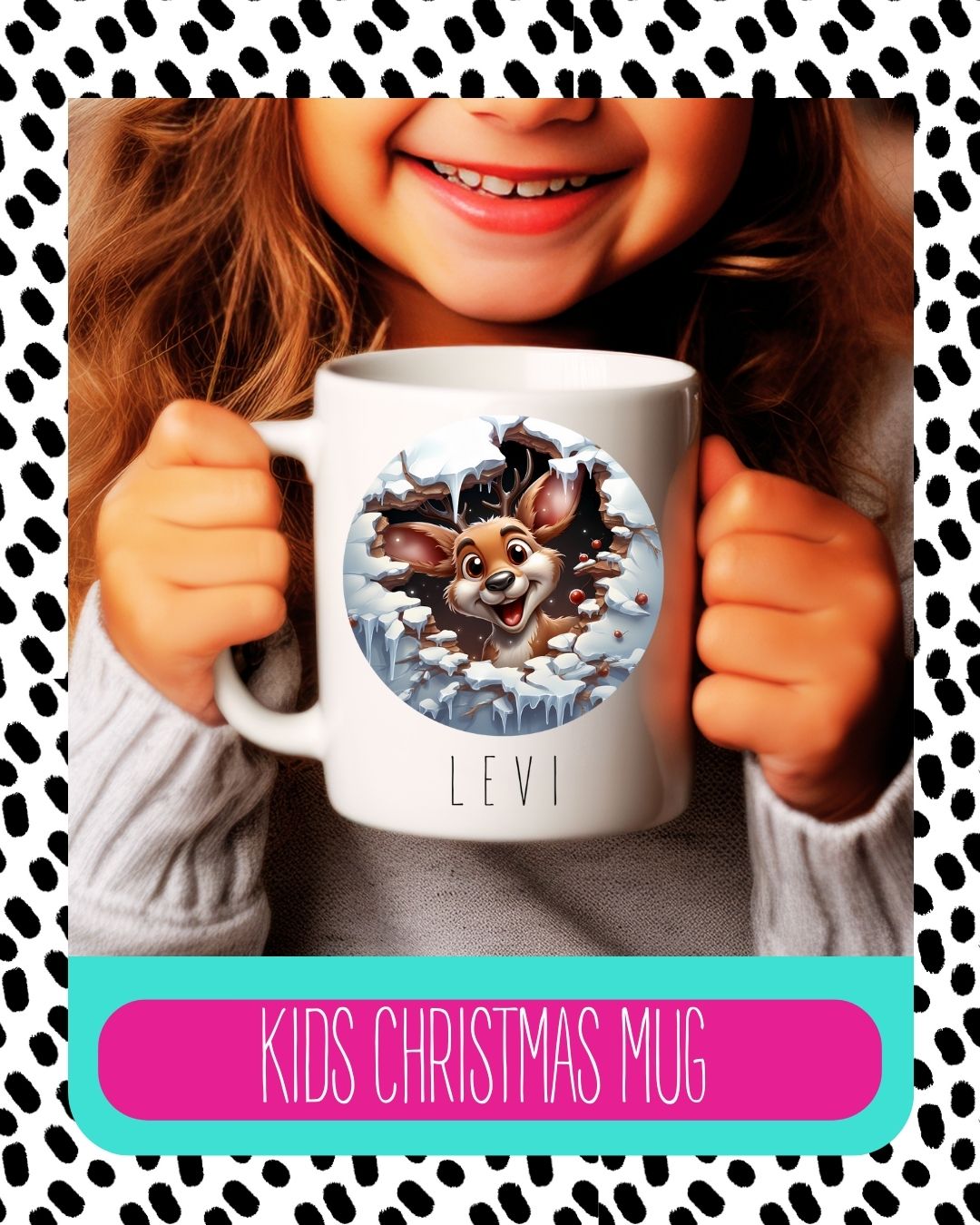 Funny Kid Christmas Mug