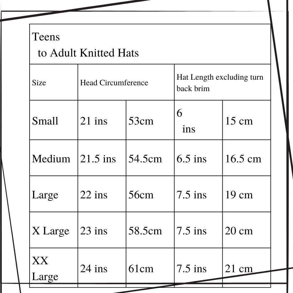 handmade knitted hats