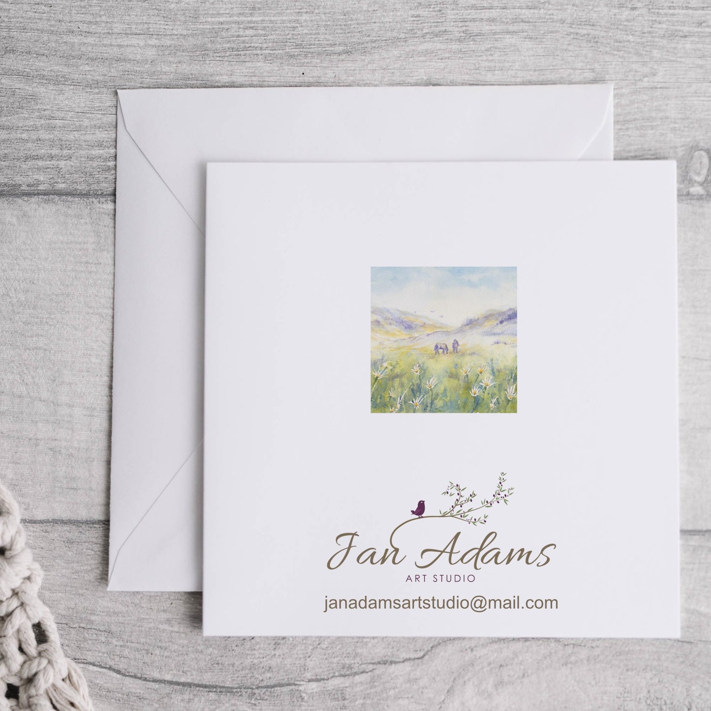horses-birthday-card