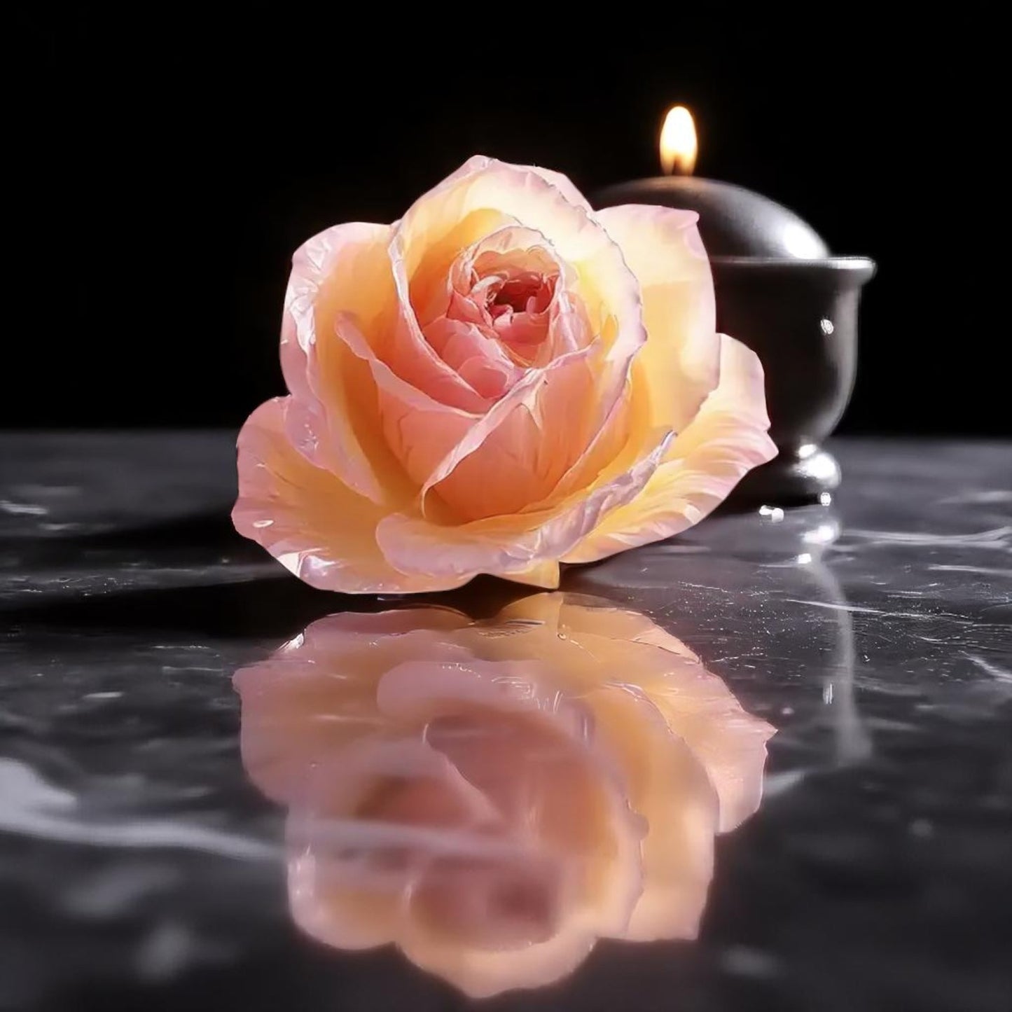 handmade rose wax melts