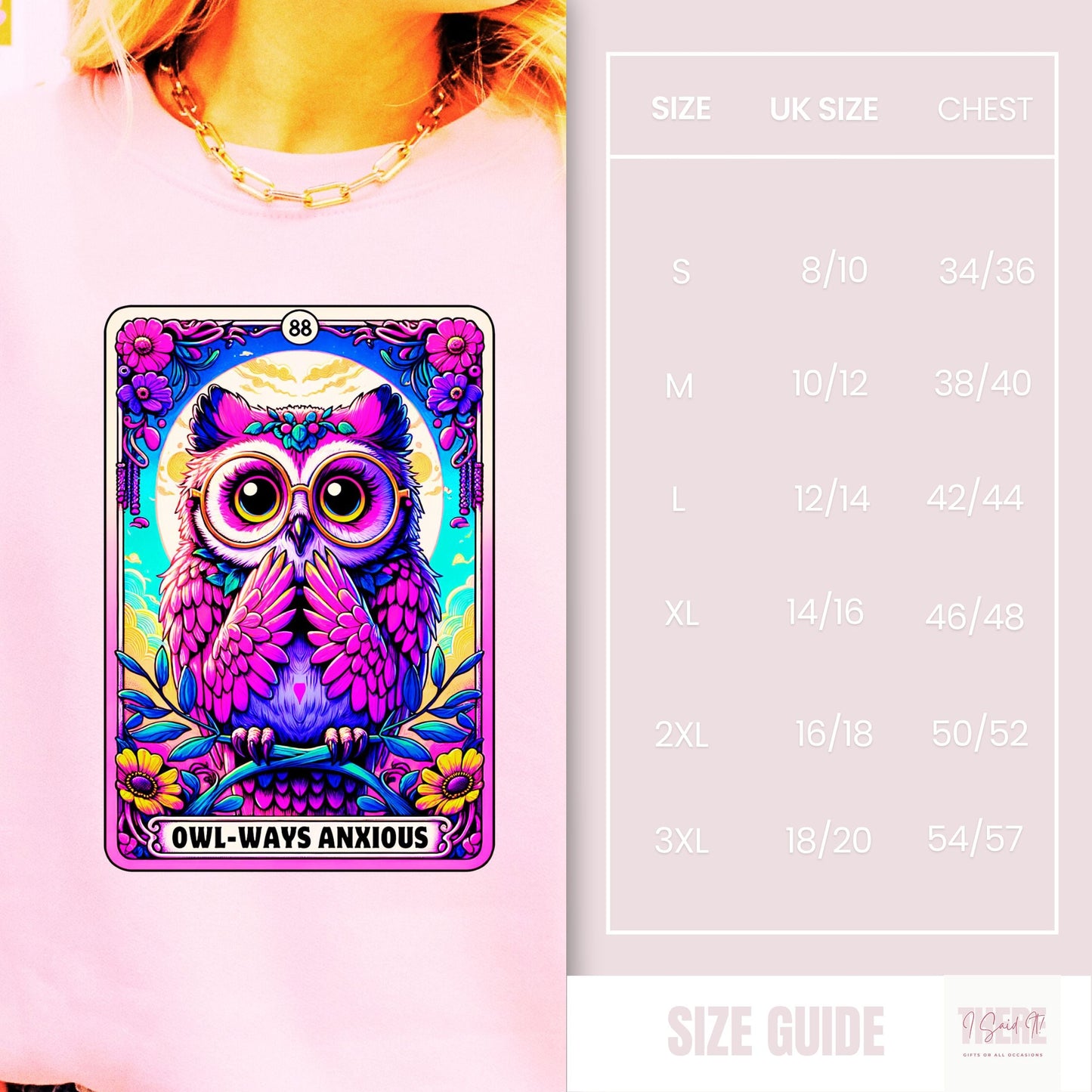 Owl Anxiety Jumper | Anxiety Jumper
