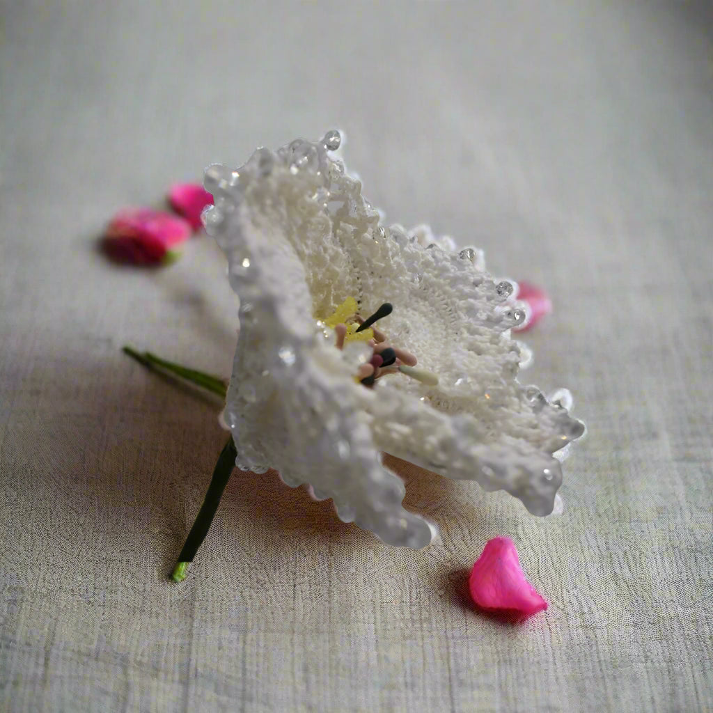 pretty crochet flowers