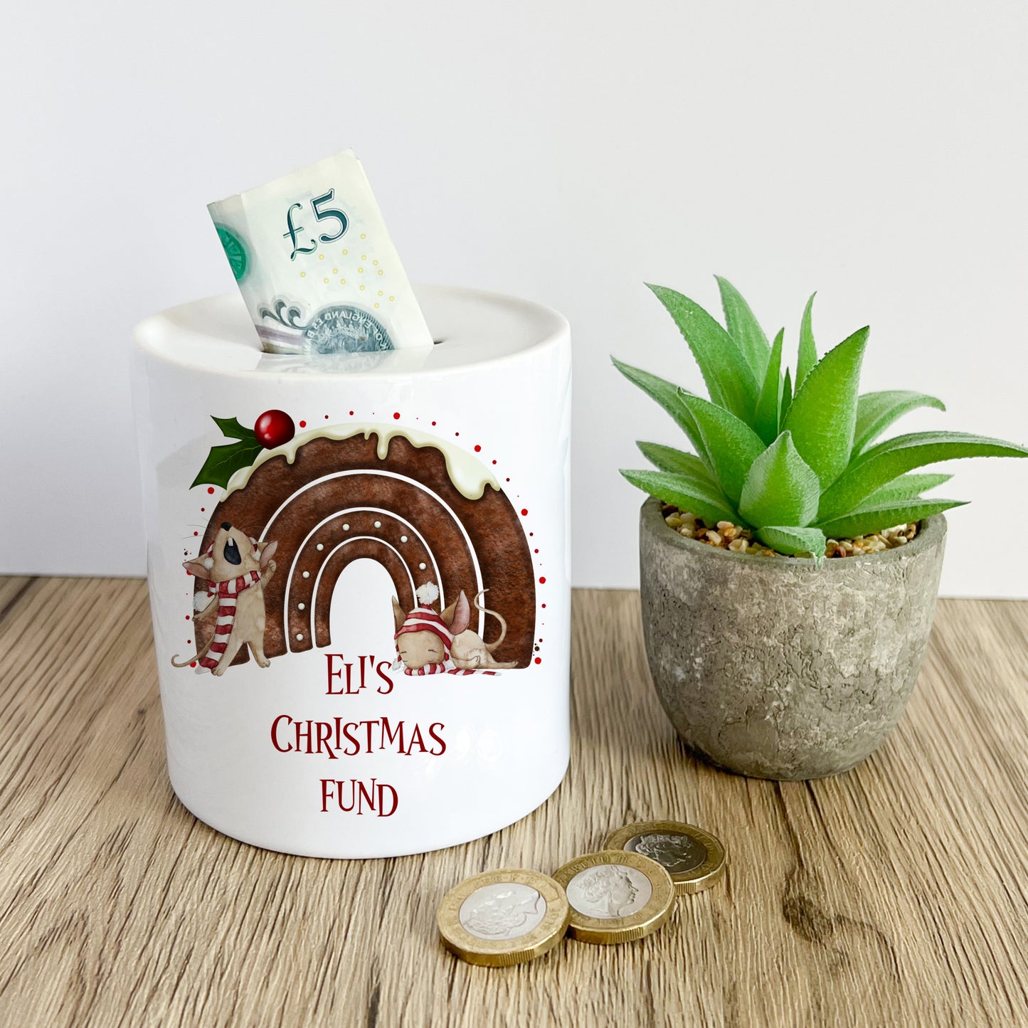 Christmas Pudding Gifts | Christmas Mice Gift Ideas