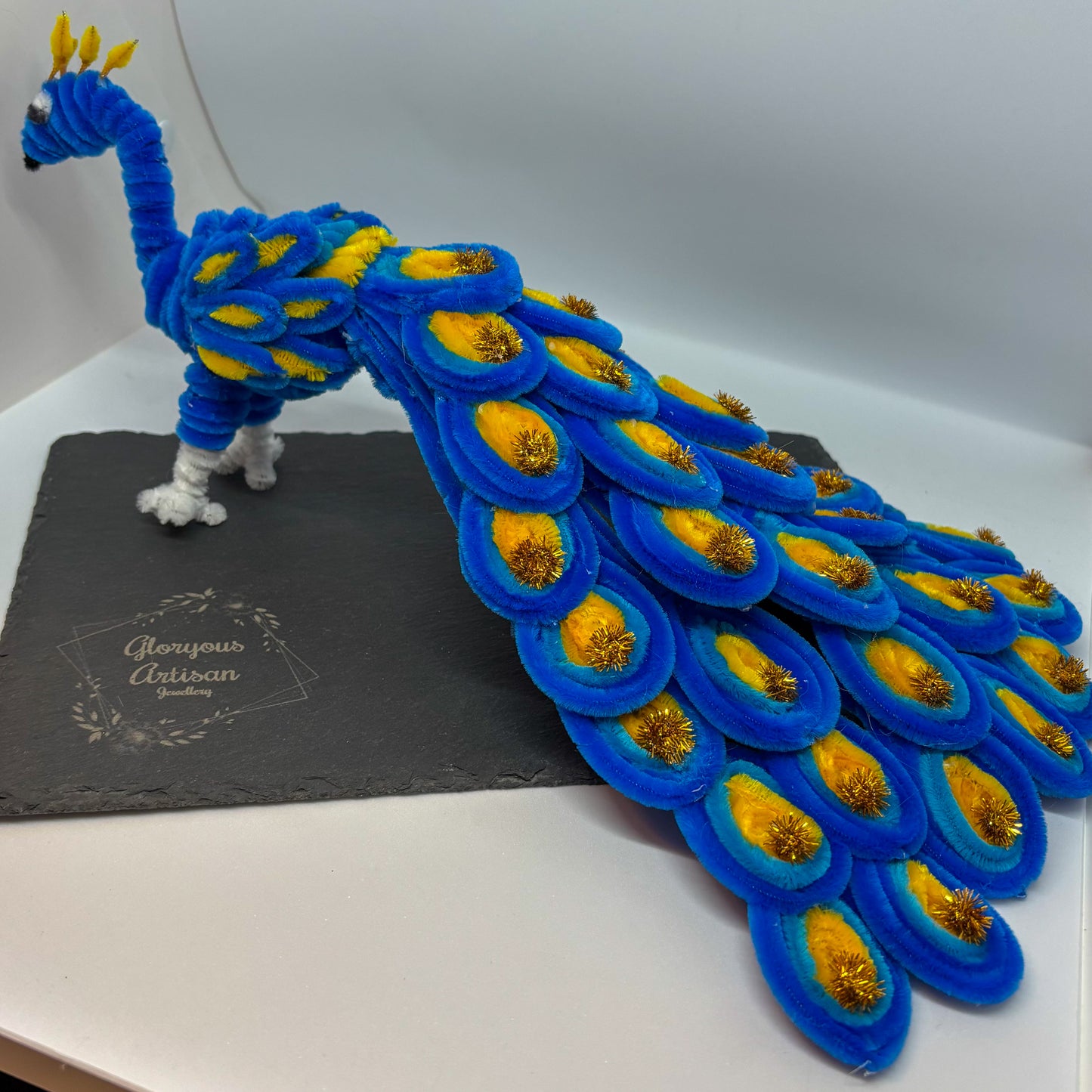 pipe cleaner peacock