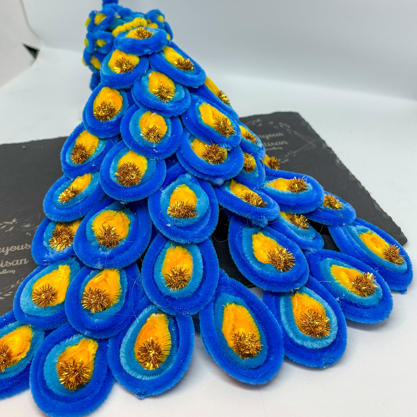 pipe cleaner peacock
