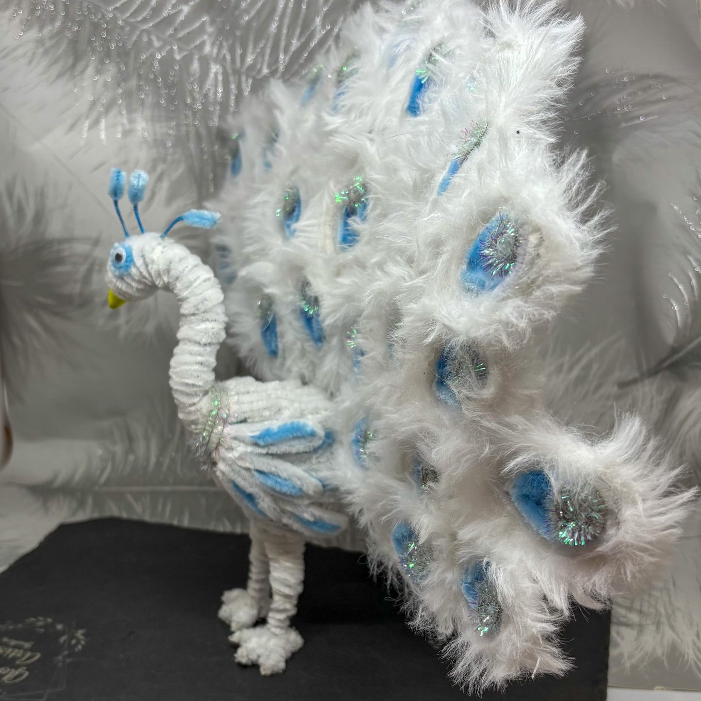 pipe cleaner peacock