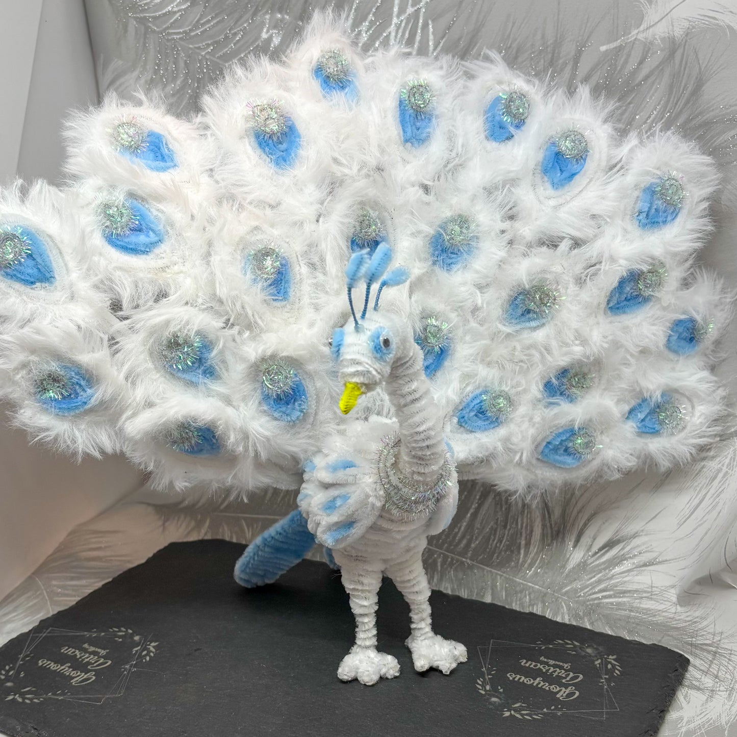 pipe cleaner peacock