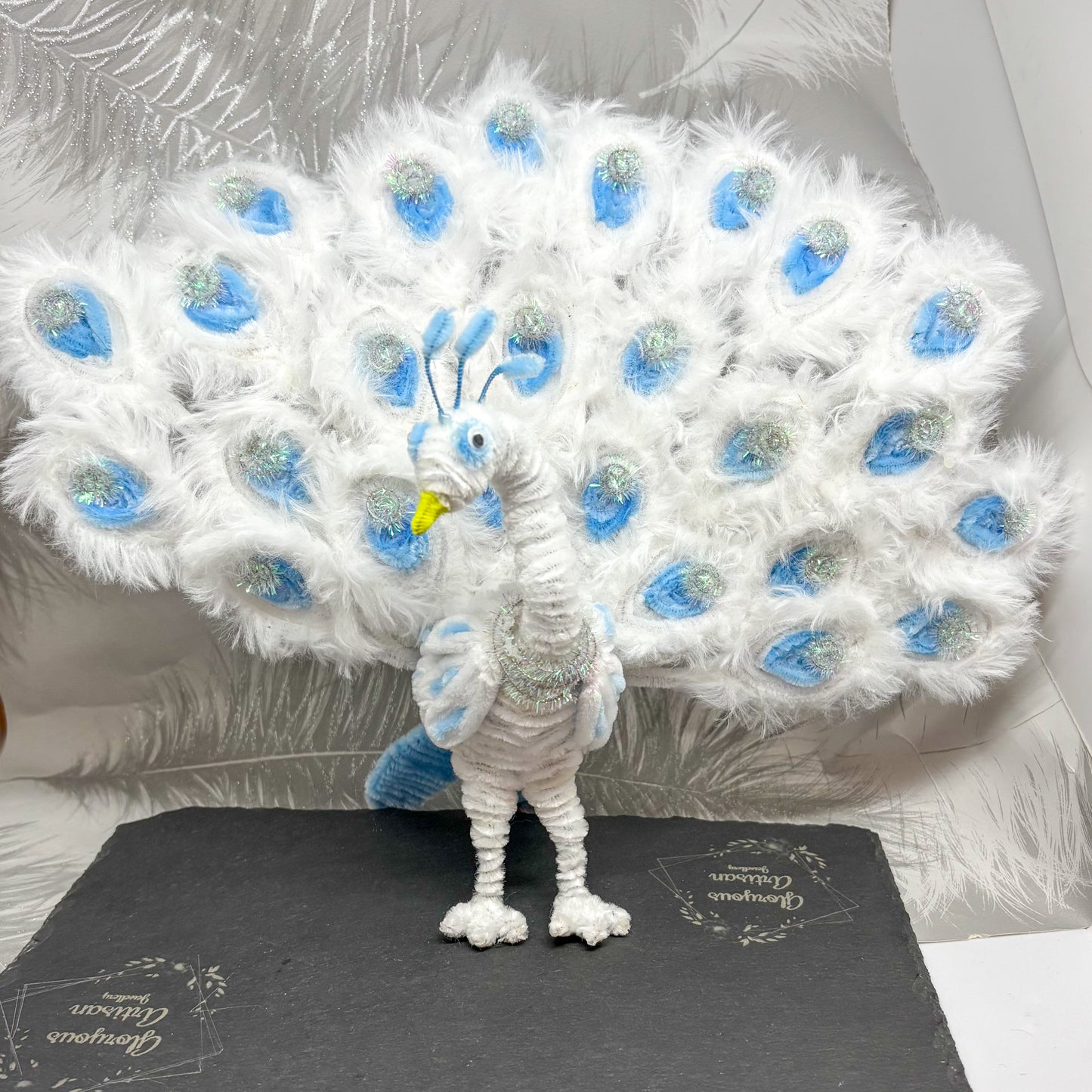 pipe cleaner peacock