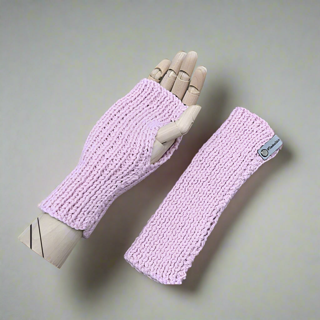 wool fingerless gloves