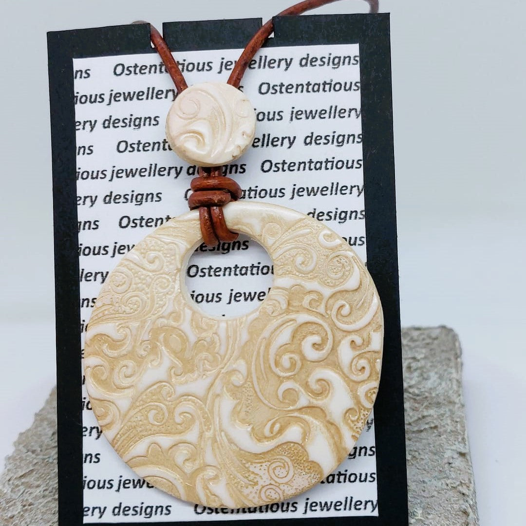 Unique Polymer Clay Jewellery | Polymer Clay Statement Necklace
