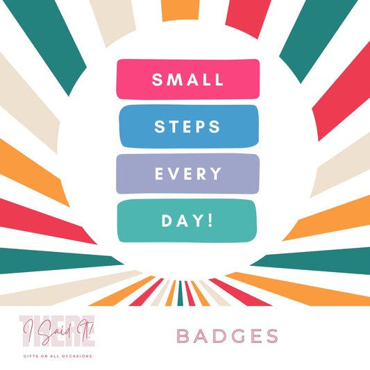 uplifting quote badge
