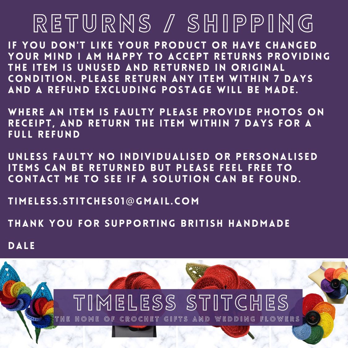 Crochet Bouquets | Crochet Birthday Gifts