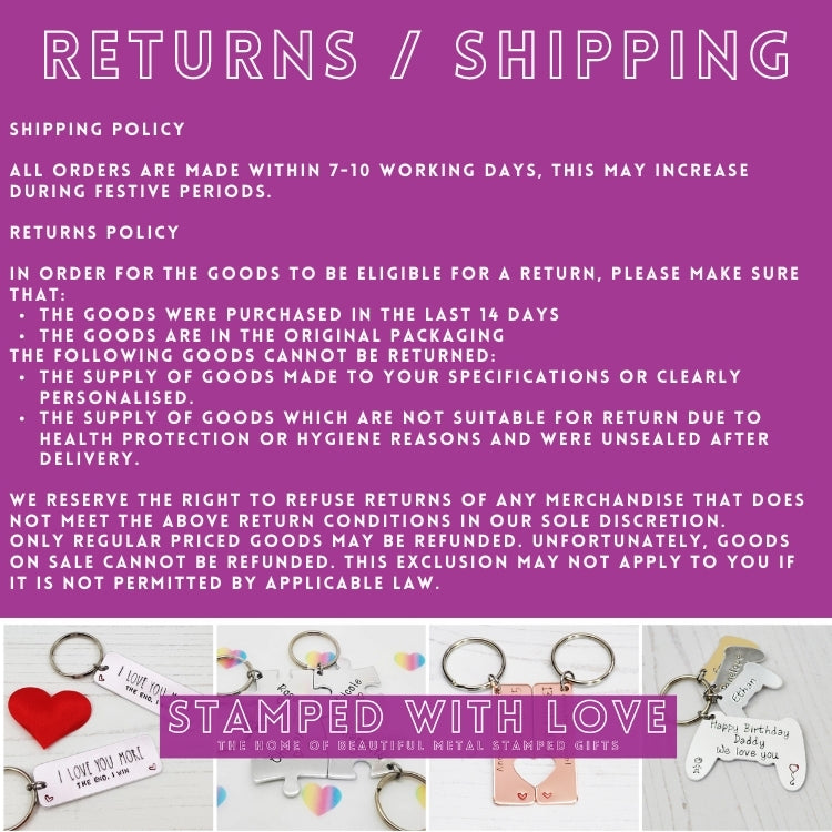Personalised Trainer Tags | Metal Trainer Tags