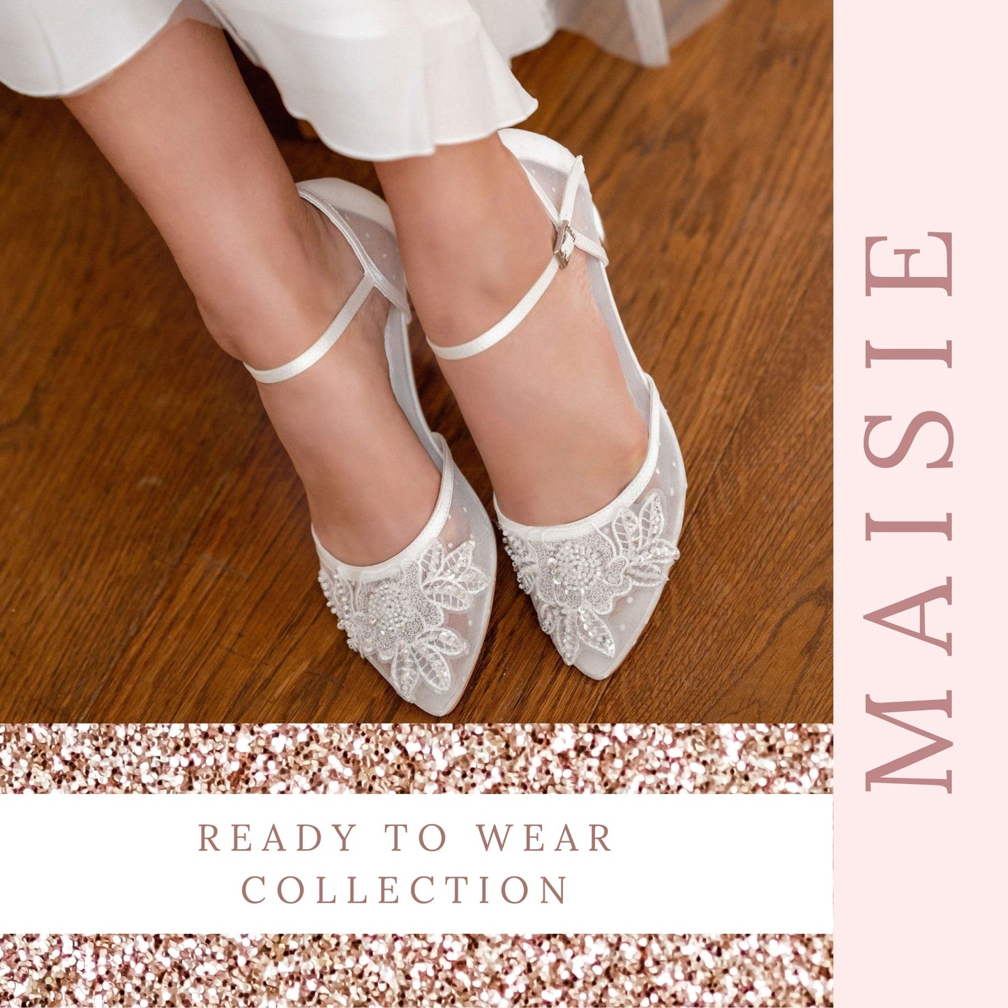 Short Heel Shoes For Wedding | Bridal Shoes Closed Toe Low Heel