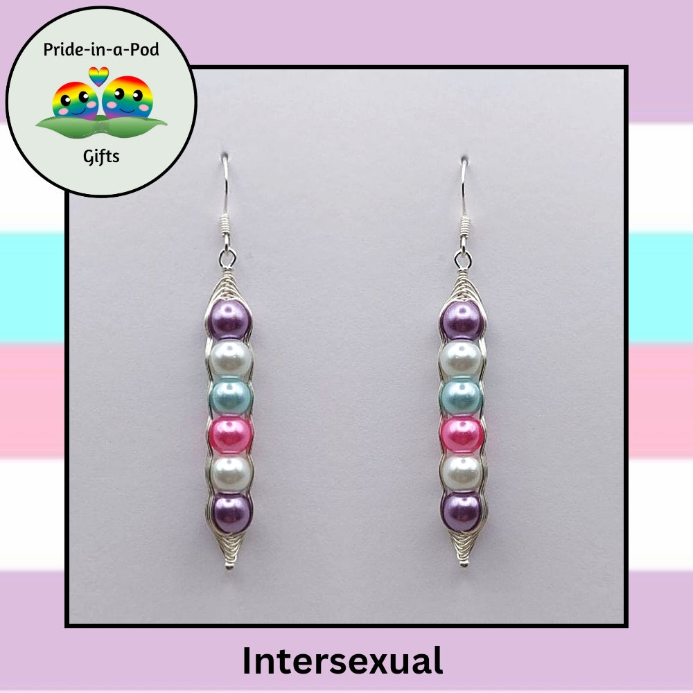 Pride Earrings | Bisexual Earrings