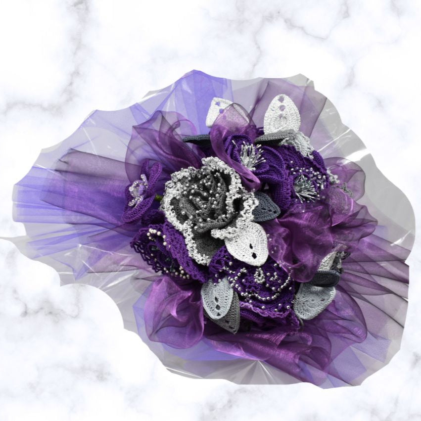artificial bridal bouquet