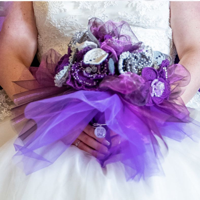 artificial bridal bouquet