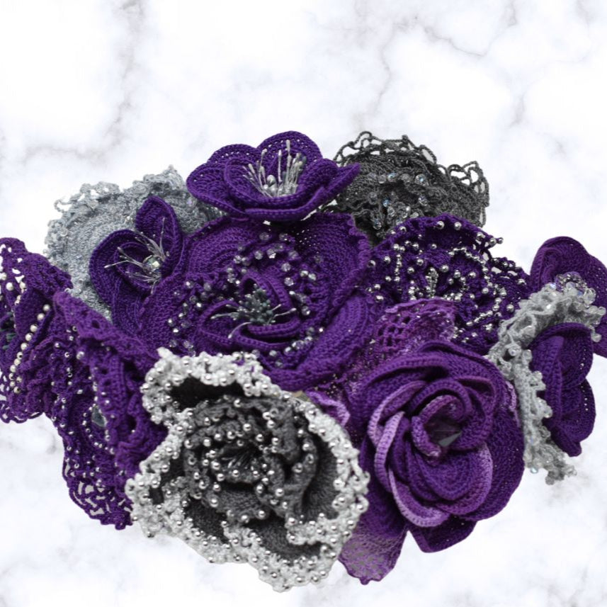 artificial bridal bouquet