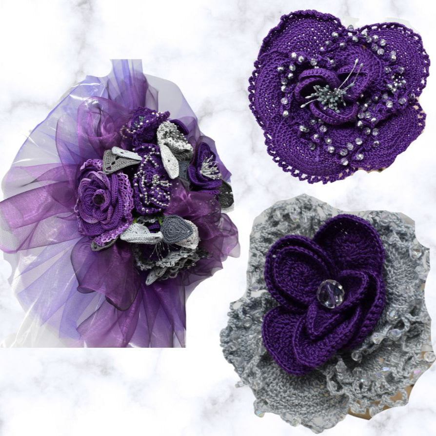 artificial bridal bouquet