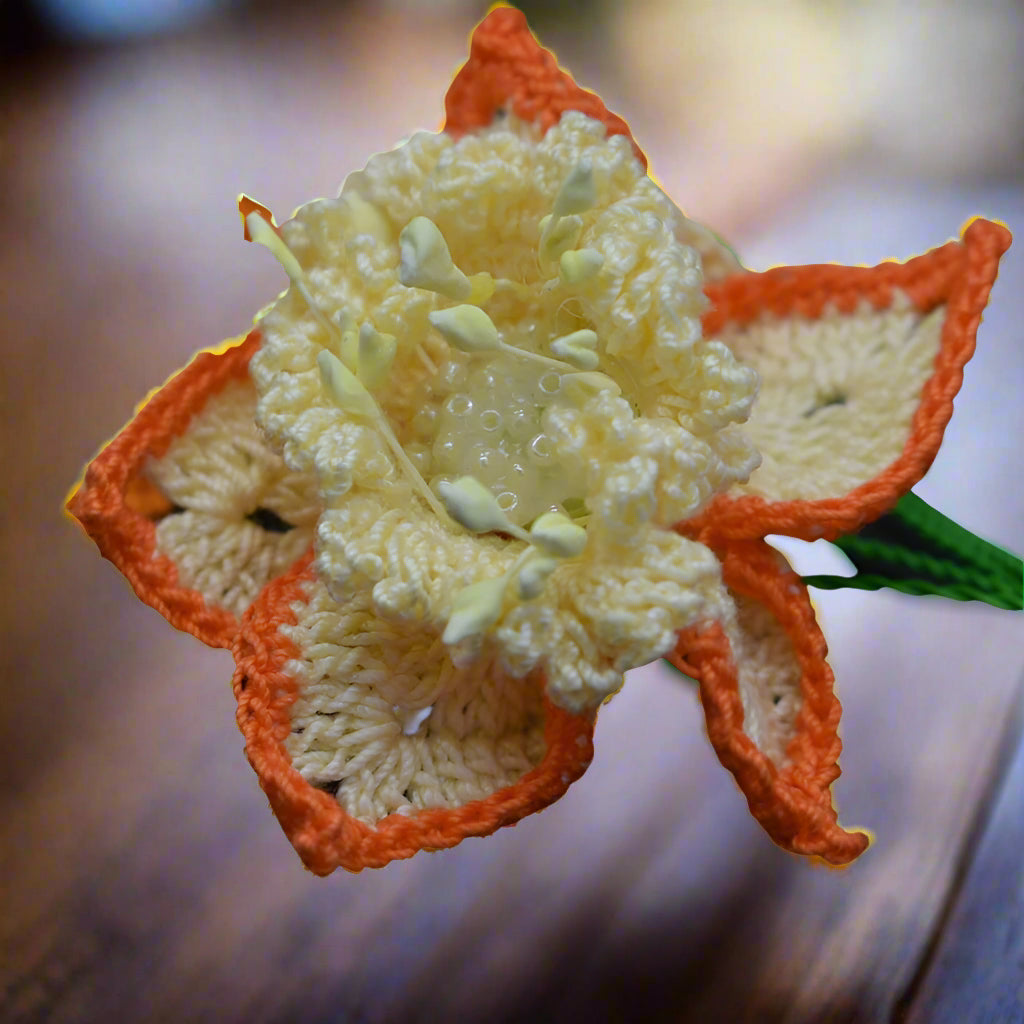artificial daffodil bouquet