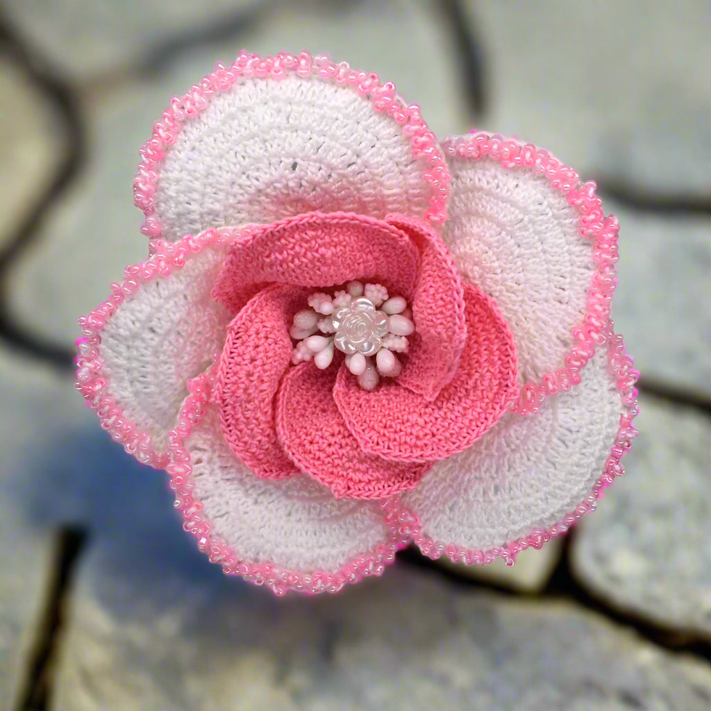 artificial pink rose