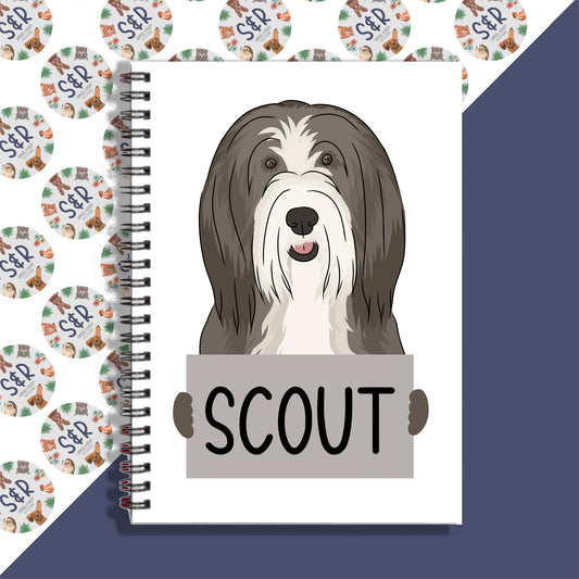 bearded-collie-notebook