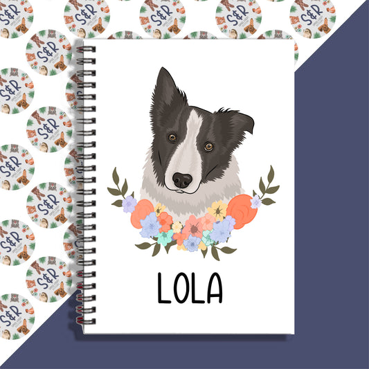 border-collie-dog-notebook