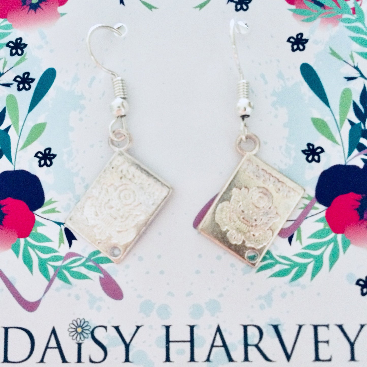 Passport Earrings, Travelling Jewellery, Passport Travel Gift, Womens Travel Jewelry, Gifts For Traveller, Travelling Gifts, Going Abroad.