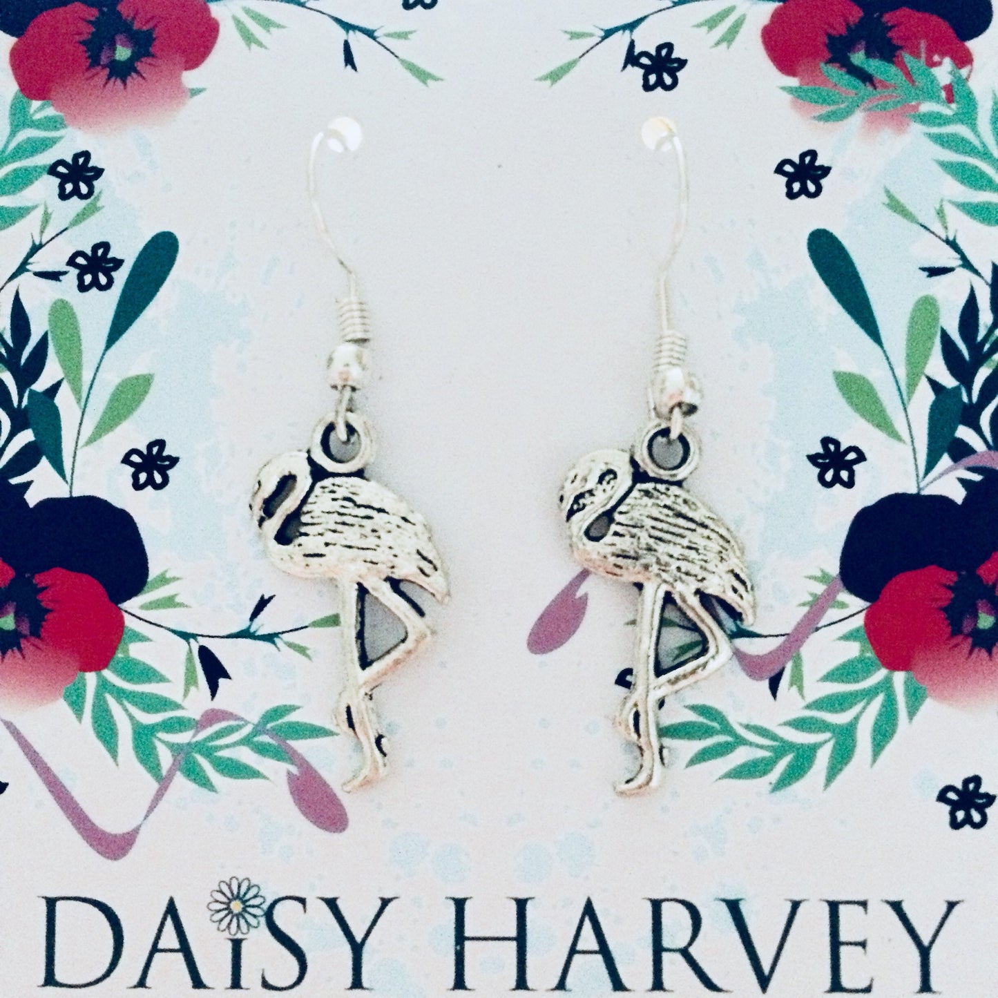 Flamingo Earrings, Flamingo Jewellery, Bird Lover Jewelry, Bird Earrings, Be A Flamingo, Summer Jewellery, Tropical Animal Earrings, Gifts.
