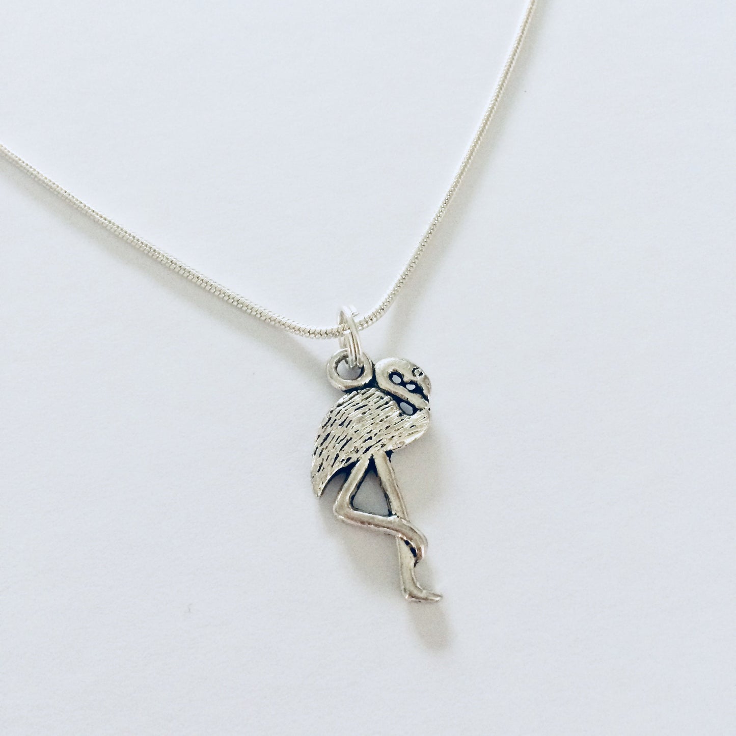 Flamingo Necklace, Flamingo Jewelry Gift, Tropical Jewellery, Tropical Flamingo Jewelry, Be A Flamingo, Summer Jewelry, Zoo Animals Gifts.