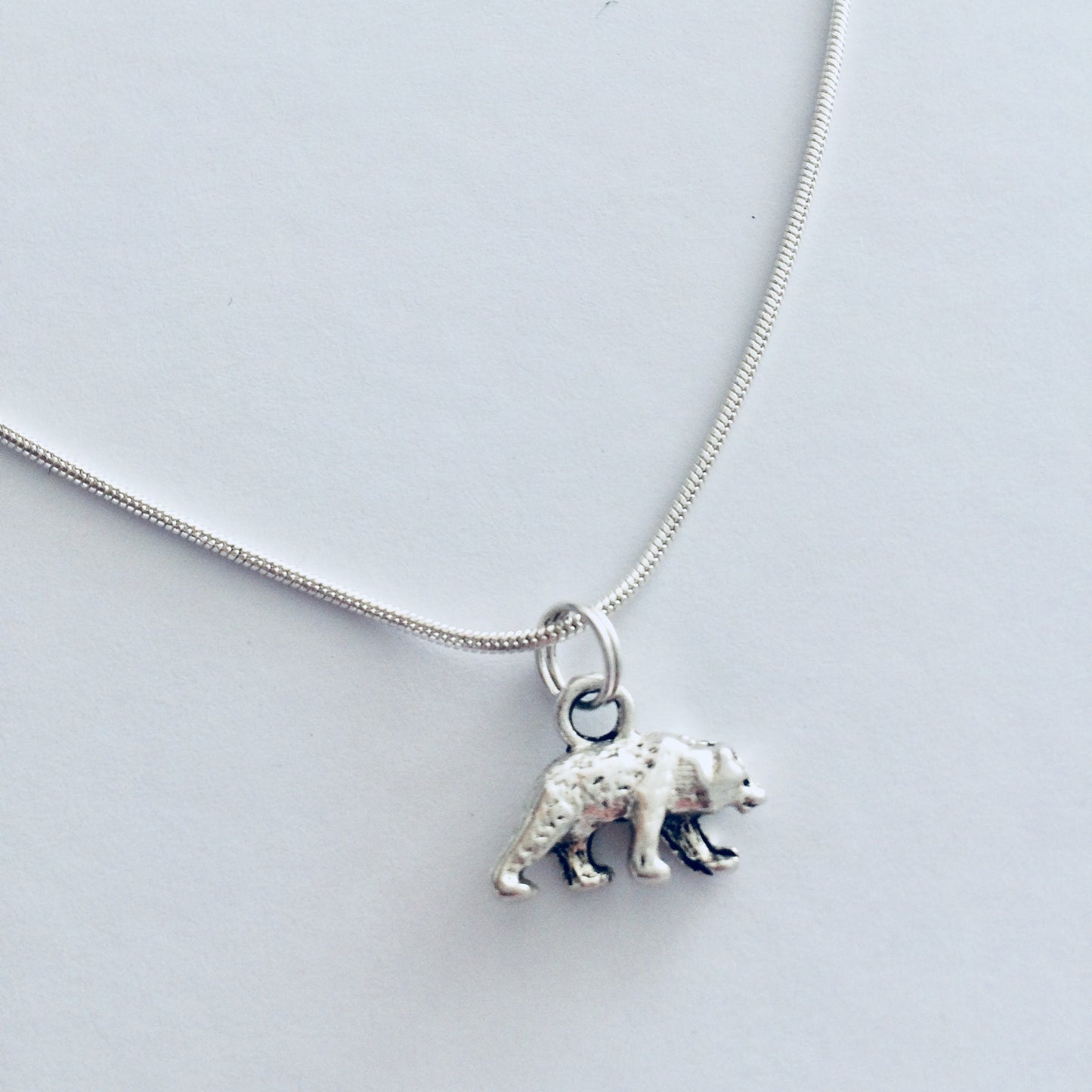 Bear Necklace, Bear Jewelry, Animal Related Gifts, Bear Lover Jewelry, Wild Animal Necklace, Animal Gifts, Bear Jewelry, Bear Pendants.