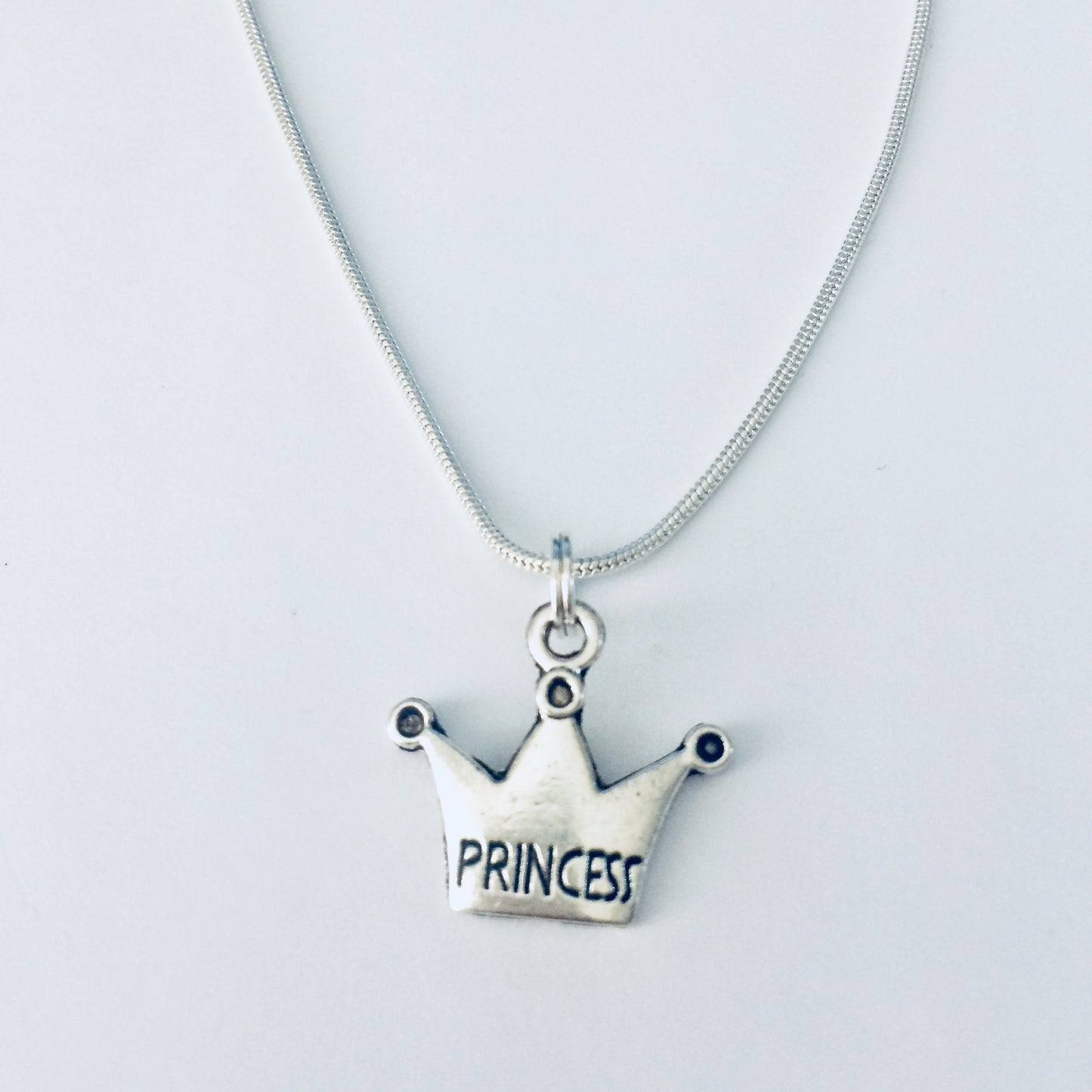 Princess Necklace, Princess Charm Pendant, Princess Gift Ideas, Princess Jewellery, Daughter Jewelry, You're My Princess, Gift From Daddy.