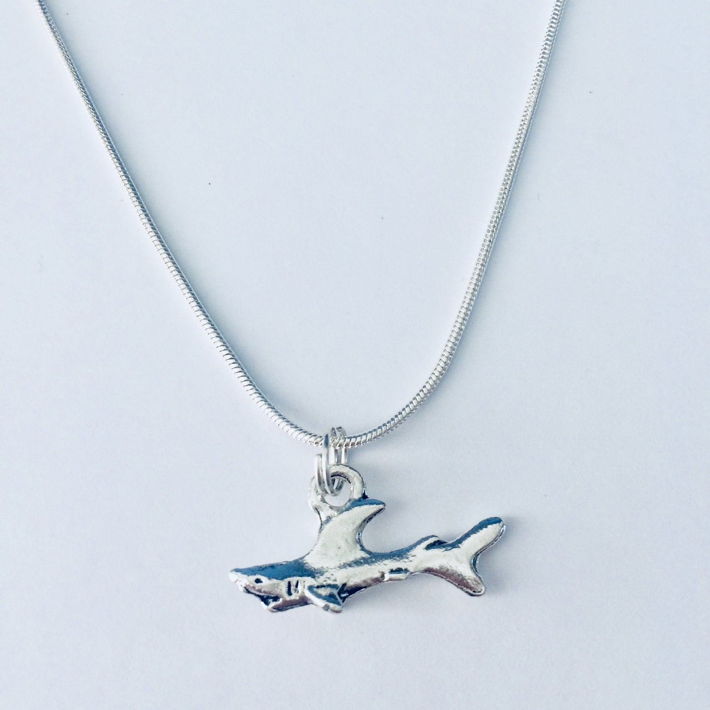 Shark Necklace, Ocean Jewellery, Nautical Jewelry, Shark Charm Necklace, Fish Necklace, Pirate Jewellery, Shark Related Gifts, Great White
