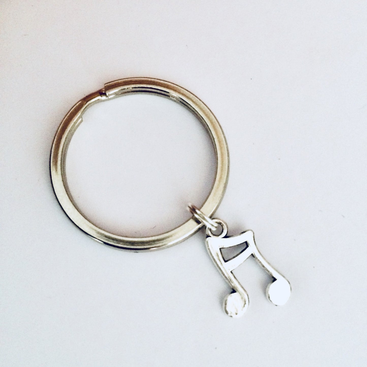 Music Note Keychains, Music Note Keyrings, Music Note Gifts, Musician Gift, Music Student, Music Note Charm, Music Note Jewelry.