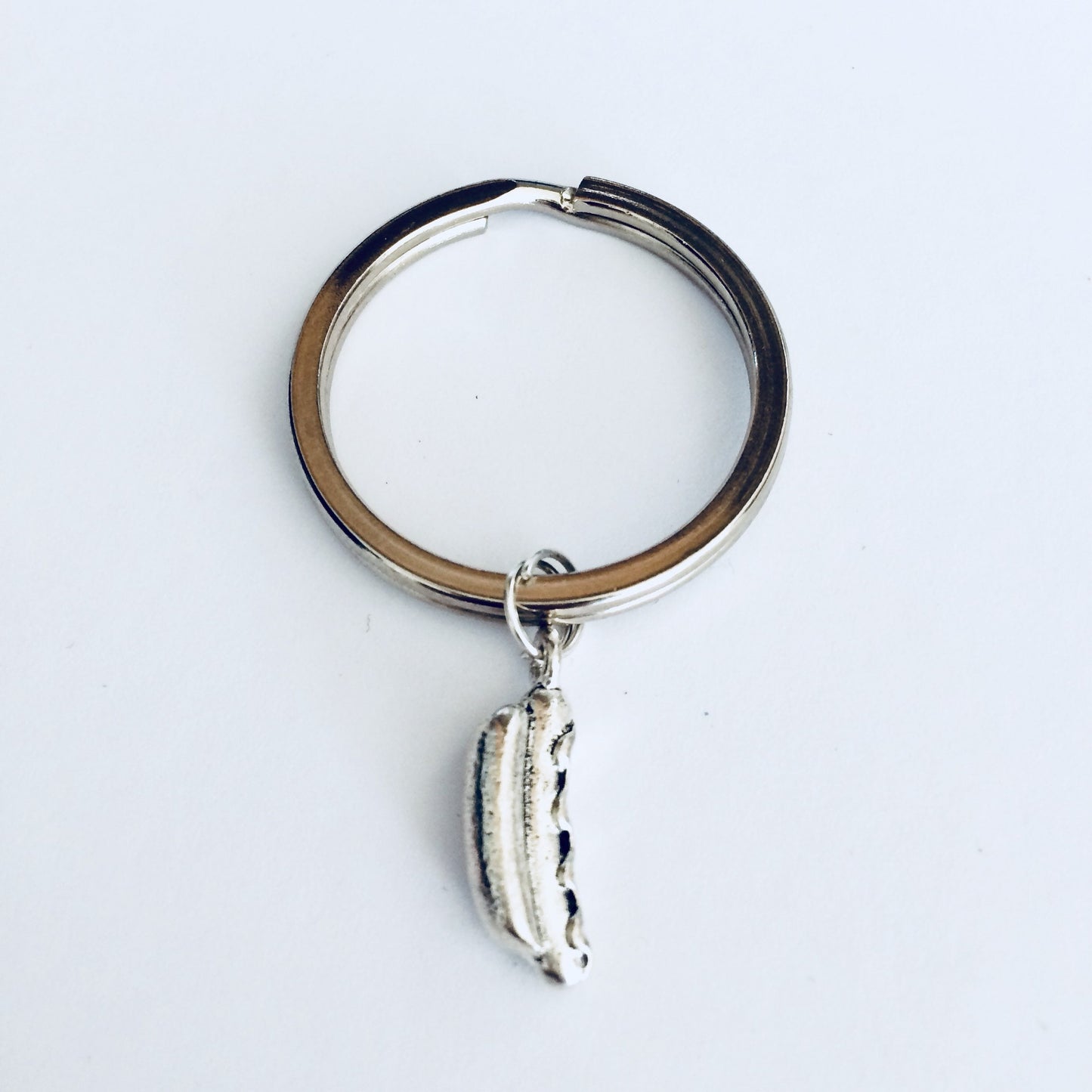 Hot Dog Keyring, Hot Dog Keychain, Frankfurter Keychain, Junk Food Lover, Junk Food Accessories, Junk Food Charm, Fun Gift, Food Keyring.