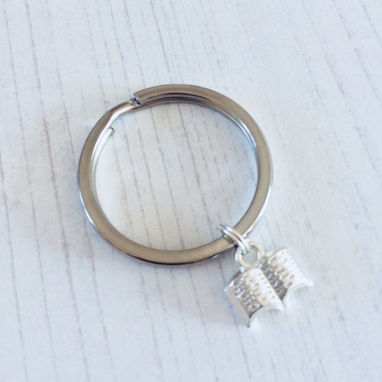 Book Keyring, Fairytale Keychain, Book Lover Gift, Book Lover Keyring, Reader Gift, Teacher Gift, Book Charm, Book Keychain, Librarian Gift.