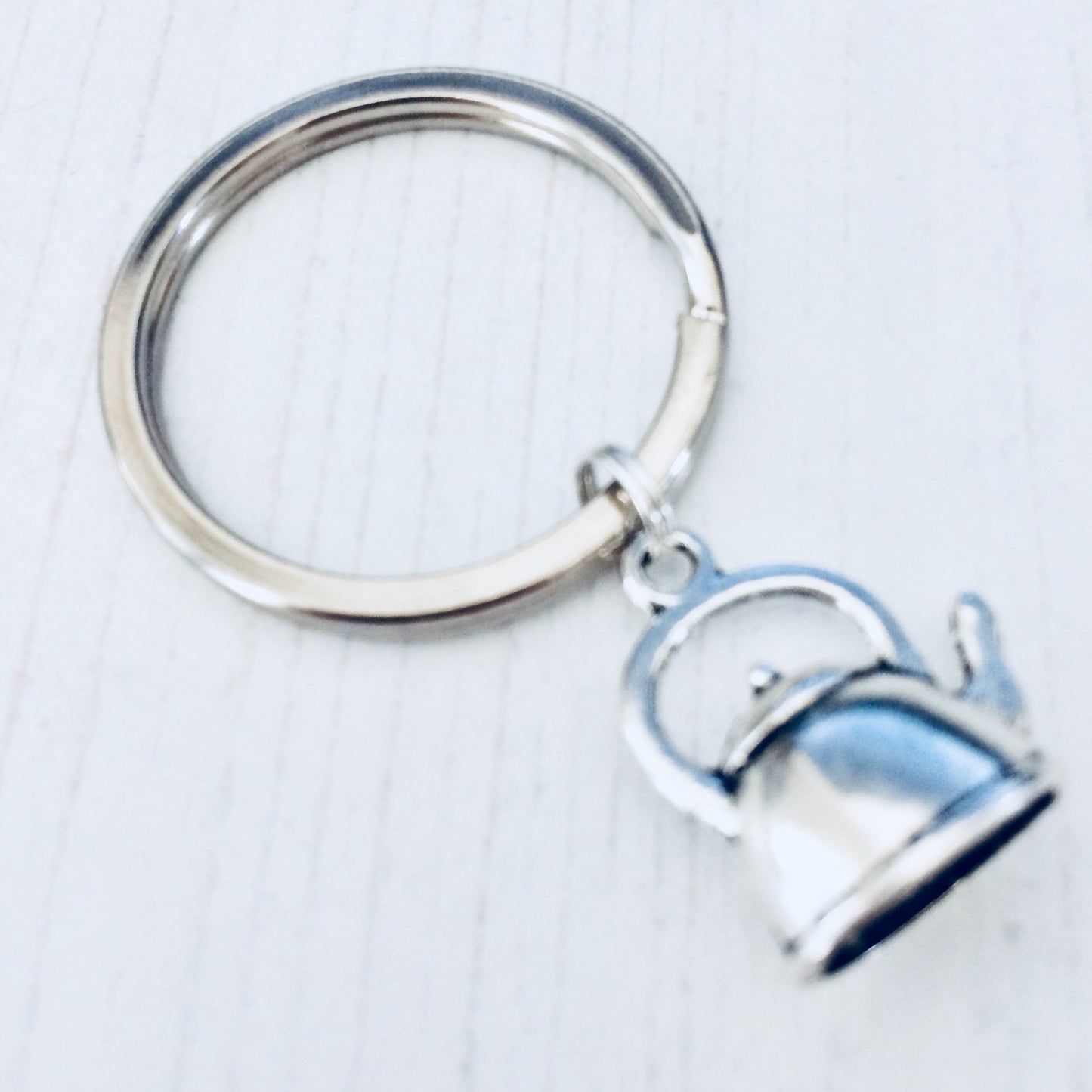 Teapot Keyrings, Teapot Keychain, Grandma Teapot Gift, Tea Lover Gift Ideas, Teapot Charm, Tea Party Favors, Kettle Charm, Kettle Gift.